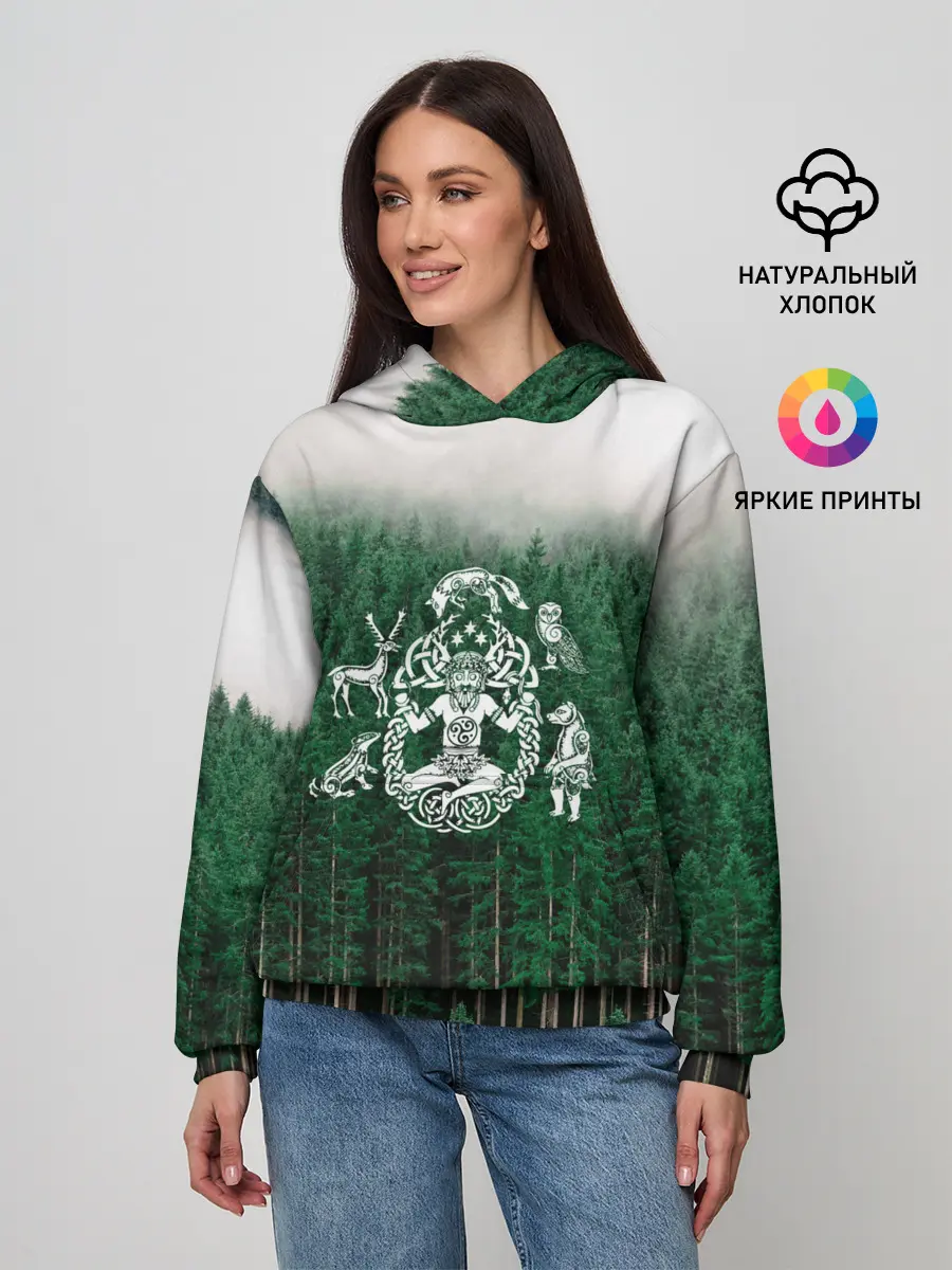 Женское худи / ВАНАХЕЙМ | РУНЫ | RUNES