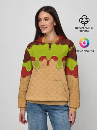 Женское худи / Мороженое | Ice Scream