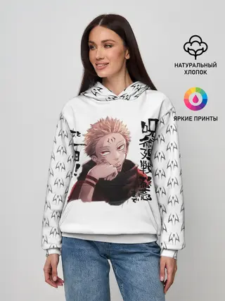 Женское худи / Рёмен Сукуна Магическая битва