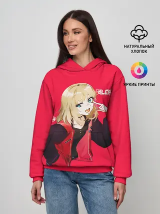Женское худи / Kawai Rika. Bleh