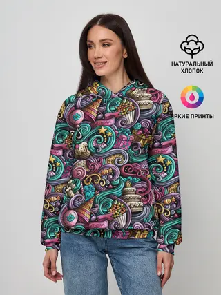 Женское худи / Happy Birthday