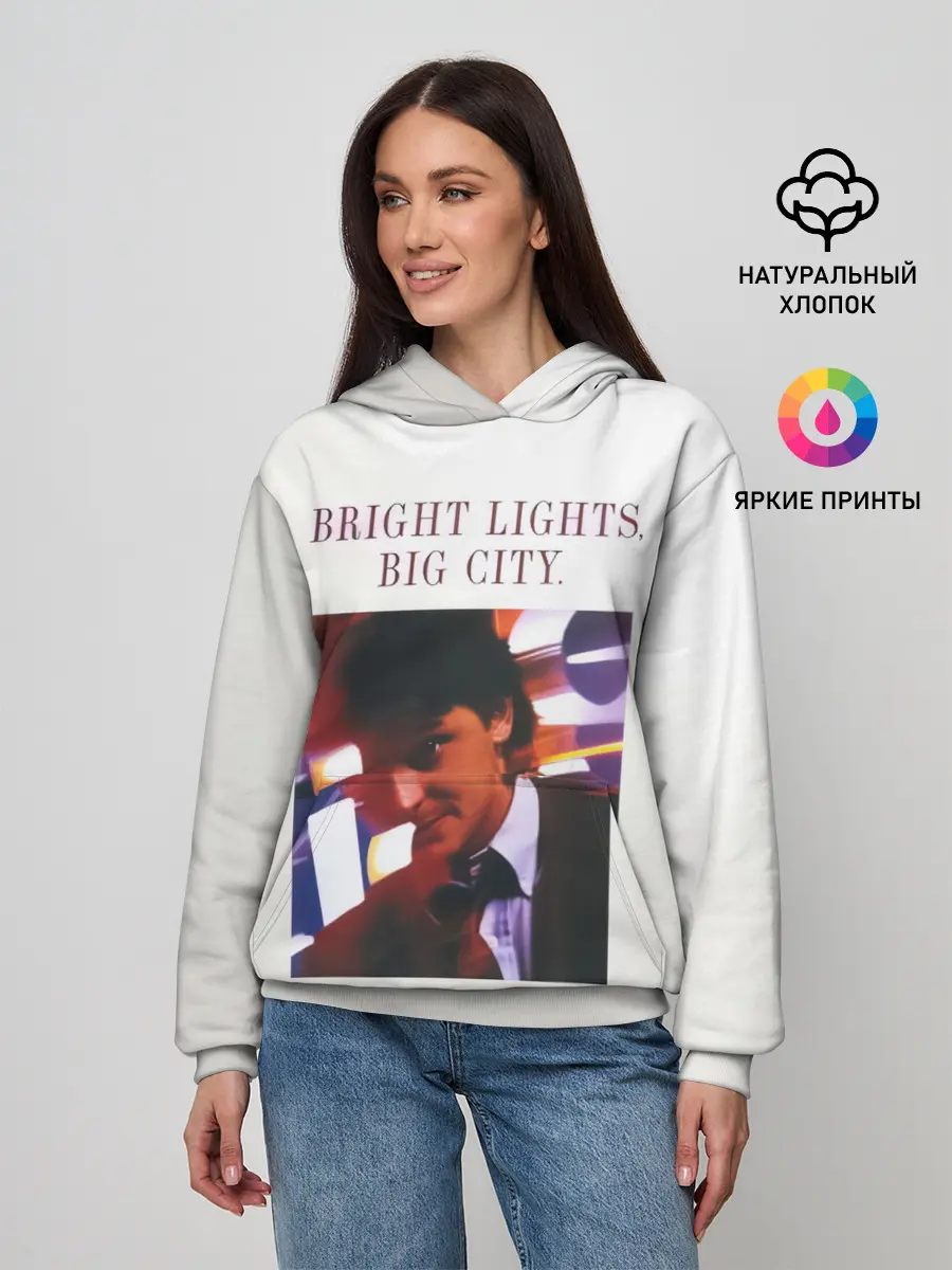 Женское худи / Bright Lights, Big City - Depeche Mode