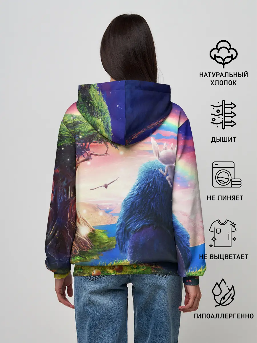 Женское худи / Ори и Блуждающие огоньки | Ori