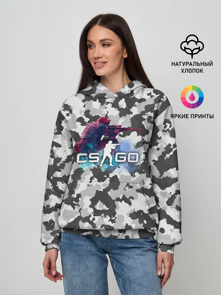 Женское худи / Хэдшoт-CS:GO