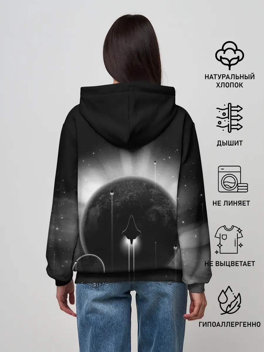 Женское худи / Space X