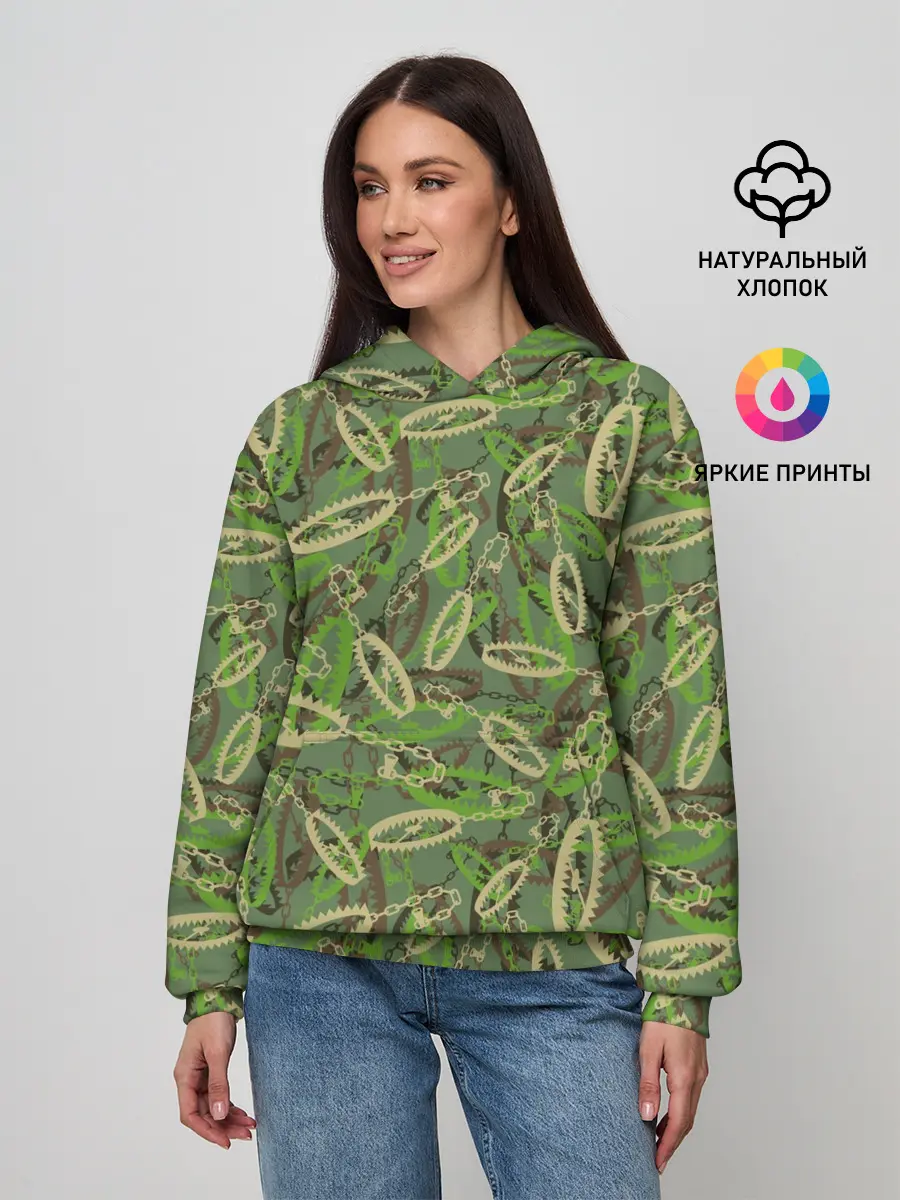 Женское худи / Капканы