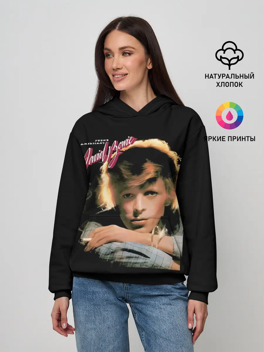 Женское худи / Young Americans - David Bowie