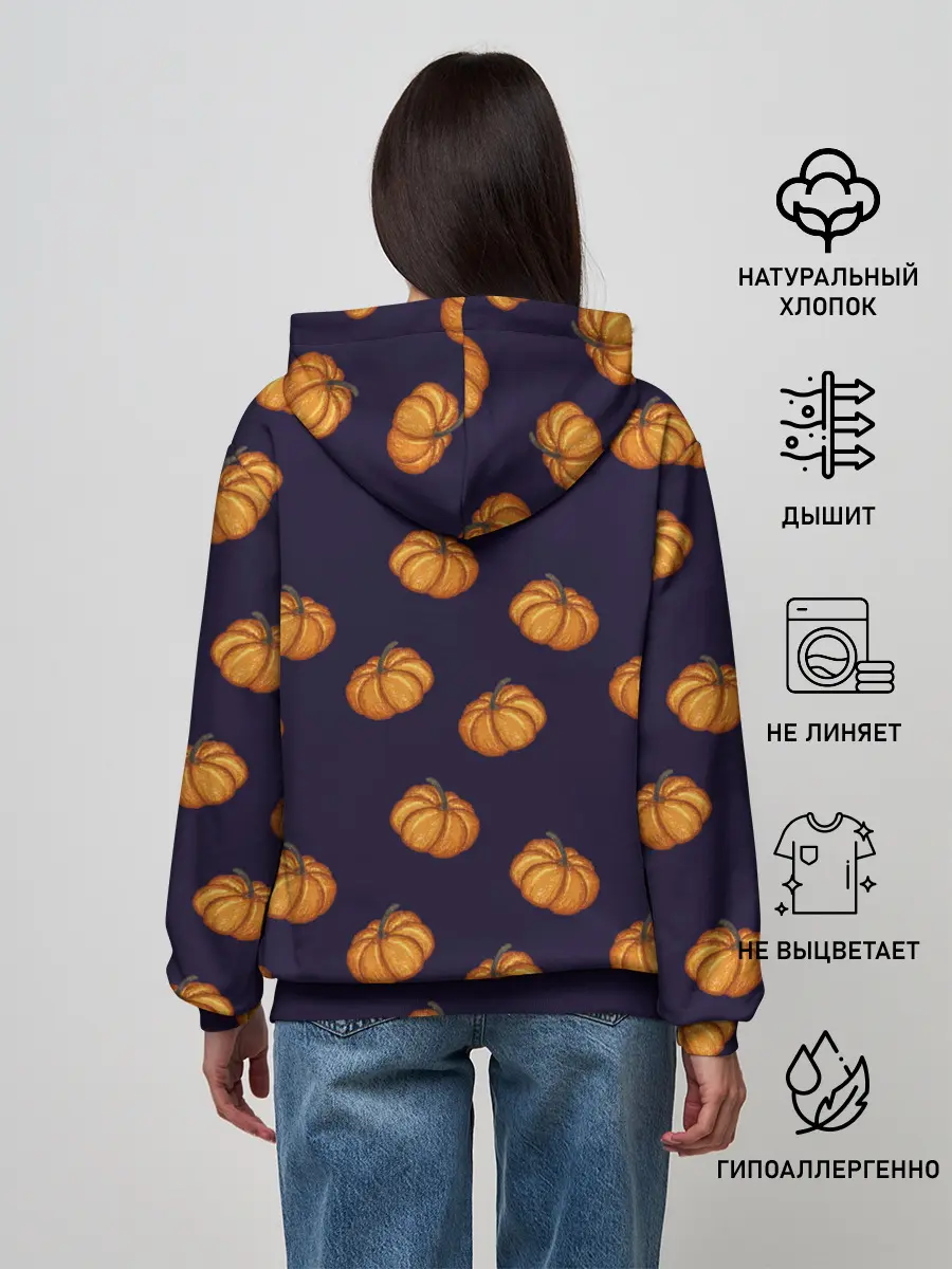 Женское худи / Тыквенный