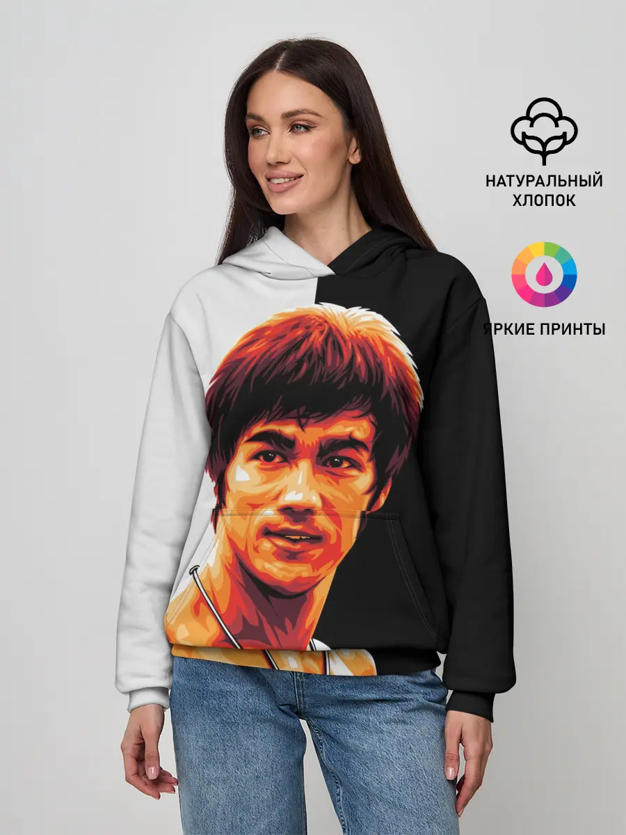 Женское худи / Bruce Jeet Kune Do