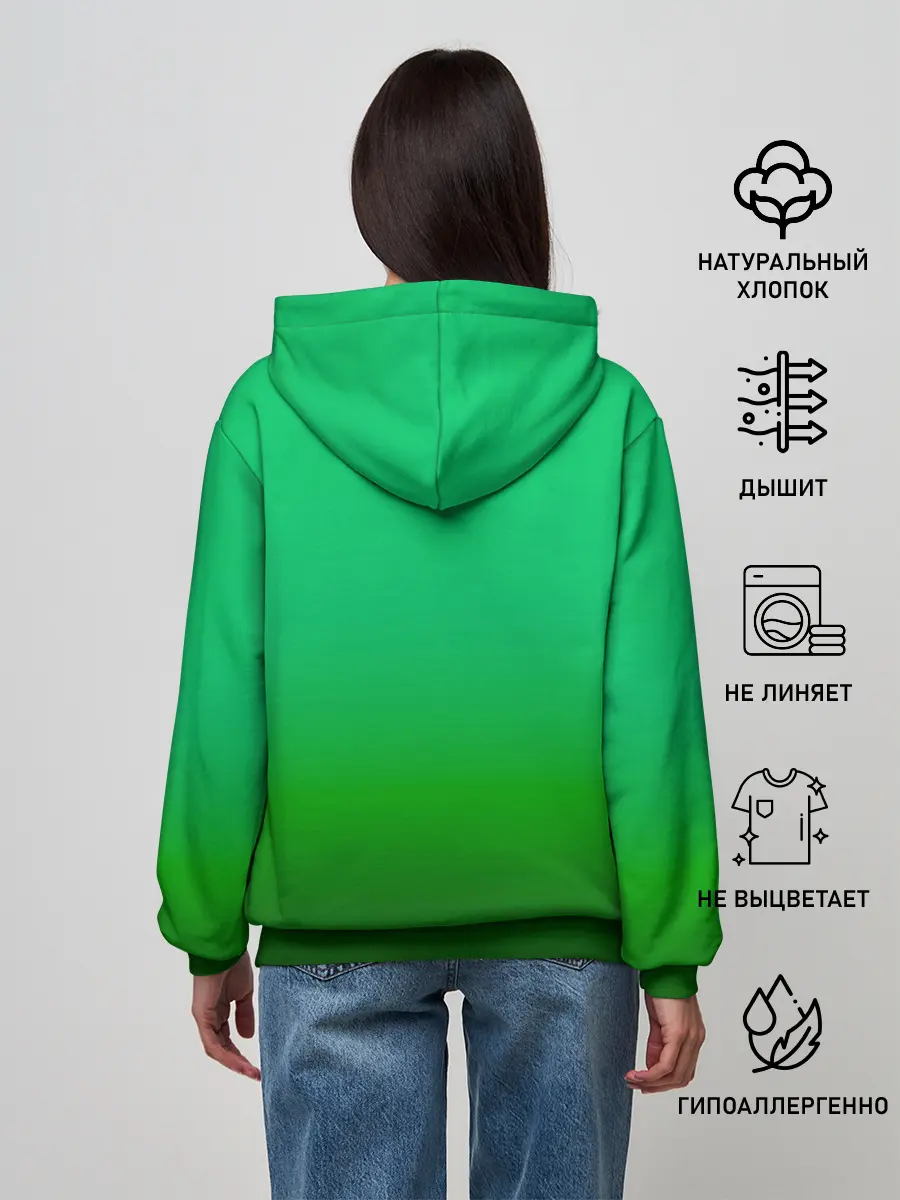 Женское худи / BMW GREEN STYLE