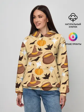 Женское худи / Хеллоуин у ведьмы