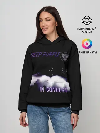 Женское худи / Live at Long Beach 1976 - Deep Purple