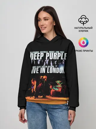 Женское худи / Deep Purple - Live In London
