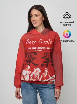 Женское худи / Deep Purple To The Rising Sun