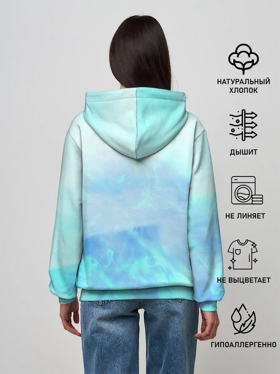 Женское худи / Гань Юй | Ganyu | Геншин Импакт