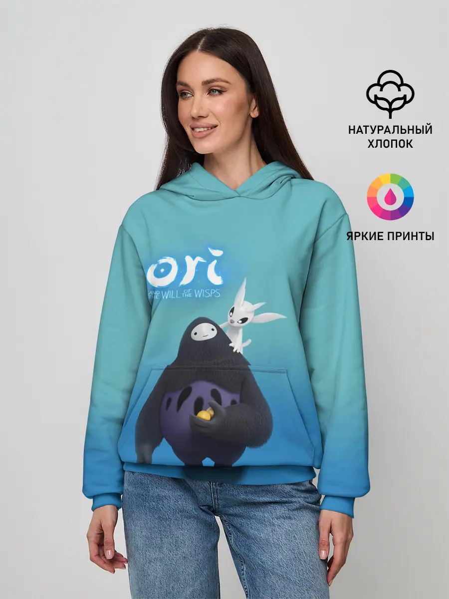 Женское худи / Naru и Ori | Нару and Ori