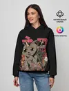 Женское худи / АНИМЕ КОТ-ЕДИНОРОЖЕК
