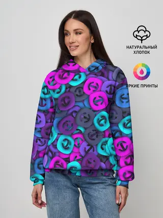 Женское худи / Неоновые снаперсы