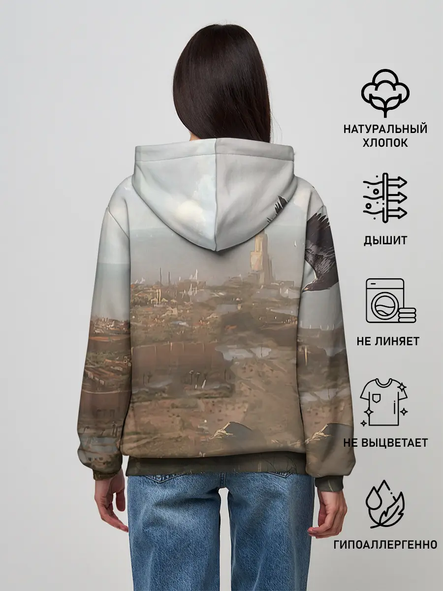 Женское худи / Байек на коне