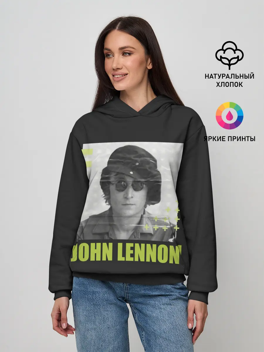 Женское худи / Стильный Ленон