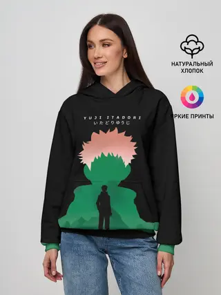 Женское худи / Itadori Yuji Jujutsu Kaisen