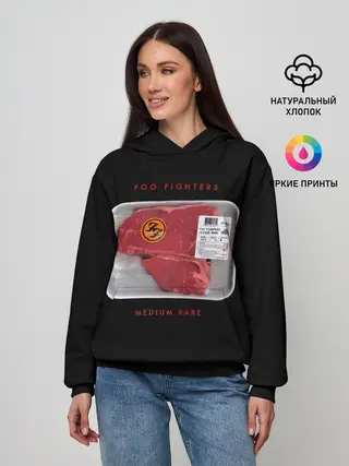 Женское худи / Medium Rare - Foo Fighters