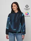 Женское худи / Космическая волна