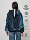 Женское худи / Космическая волна