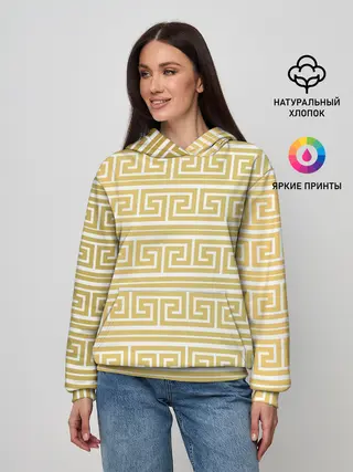 Женское худи / Орнамент древней Греции