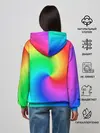 Женское худи / Pepe rainbow
