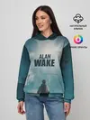 Женское худи / Алан Уэйк арт