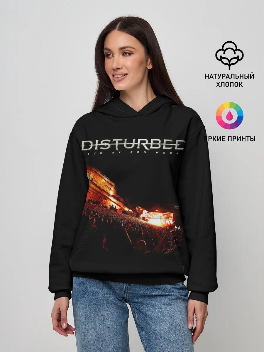 Женское худи / Live at Red Rocks - Disturbed