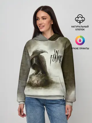 Женское худи / Sounds of a Playground Fading - In Flames