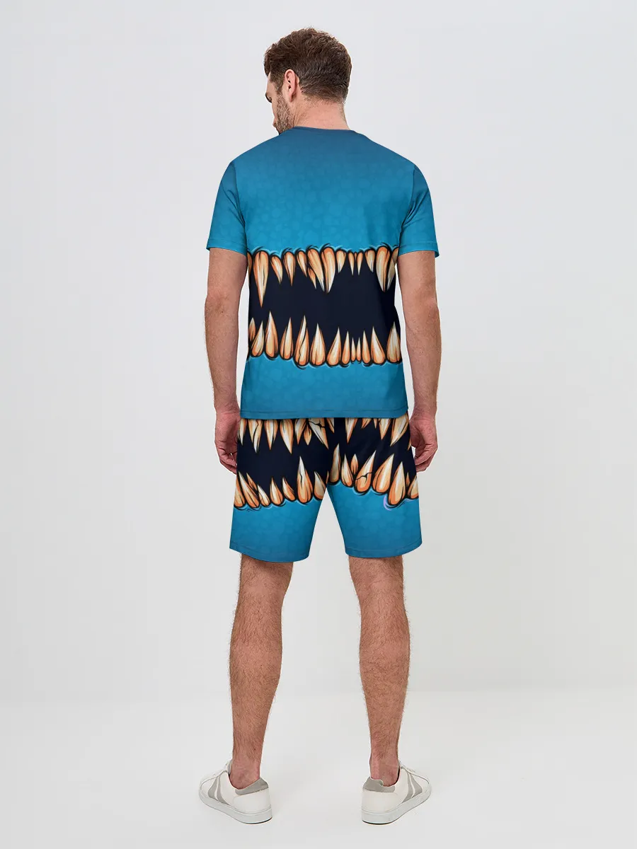 Мужской костюм с шортами / Зубастая коллекция