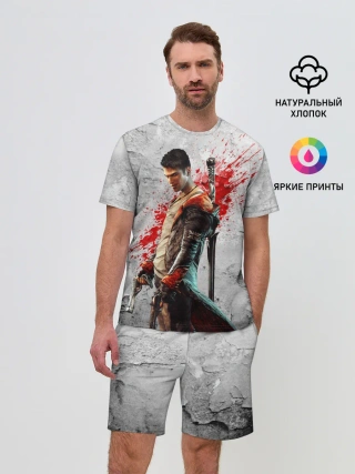 Мужской костюм с шортами / White Dante