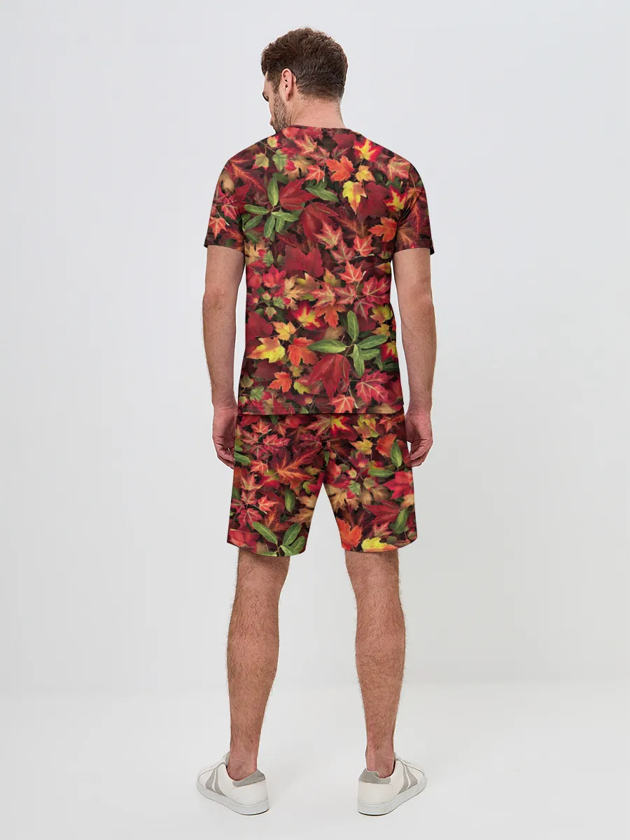 Мужской костюм с шортами / Осенний череп