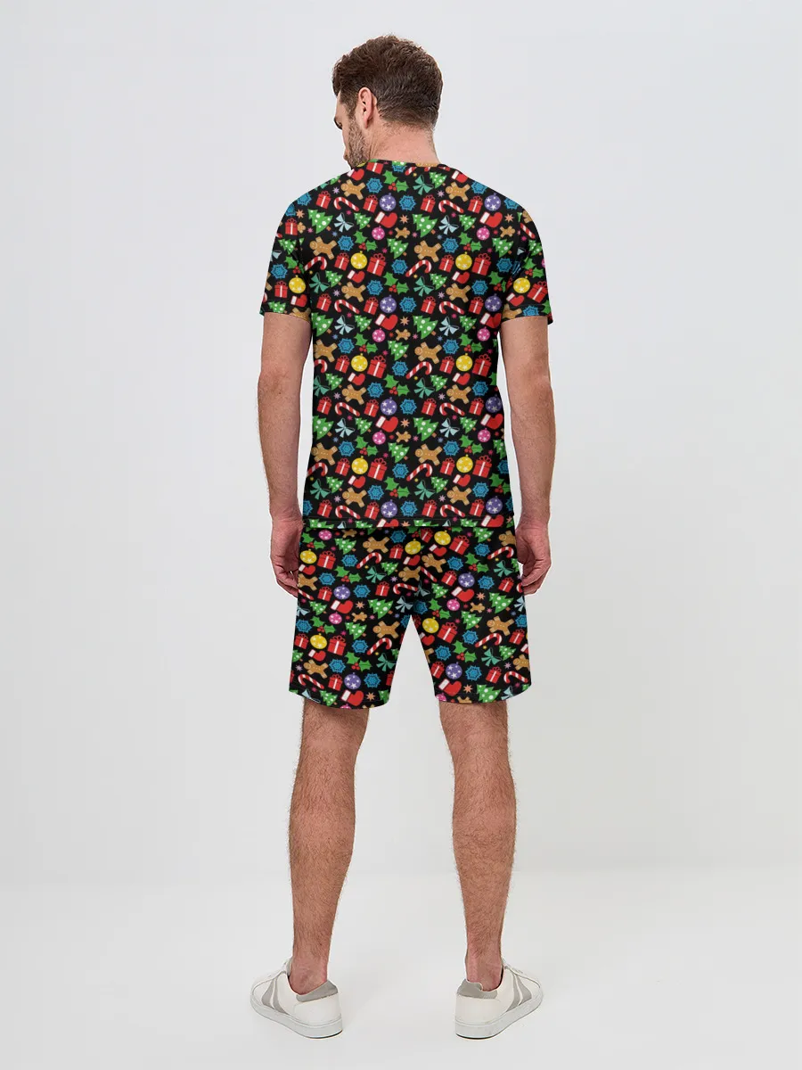 Мужской костюм с шортами / Новогодне-Рождественская Символика