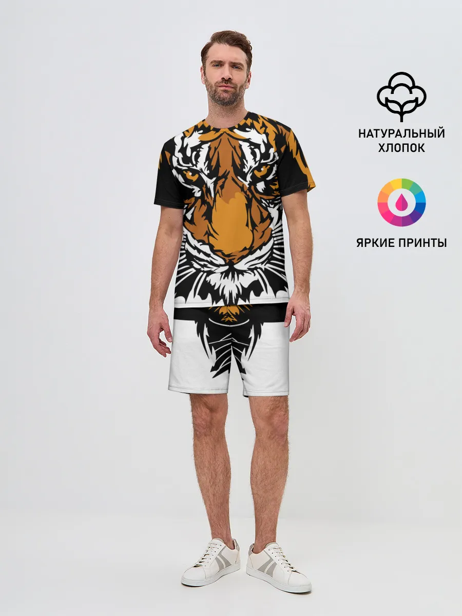 Мужской костюм с шортами / Взгляд хозяина джунглей