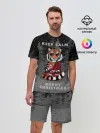 Мужской костюм с шортами / Keep calm and Merry Christmas