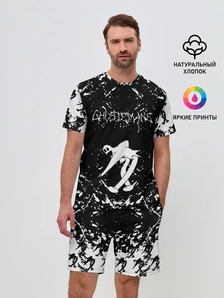 Мужской костюм с шортами / GHOSTEMANE BLACK FOREST.