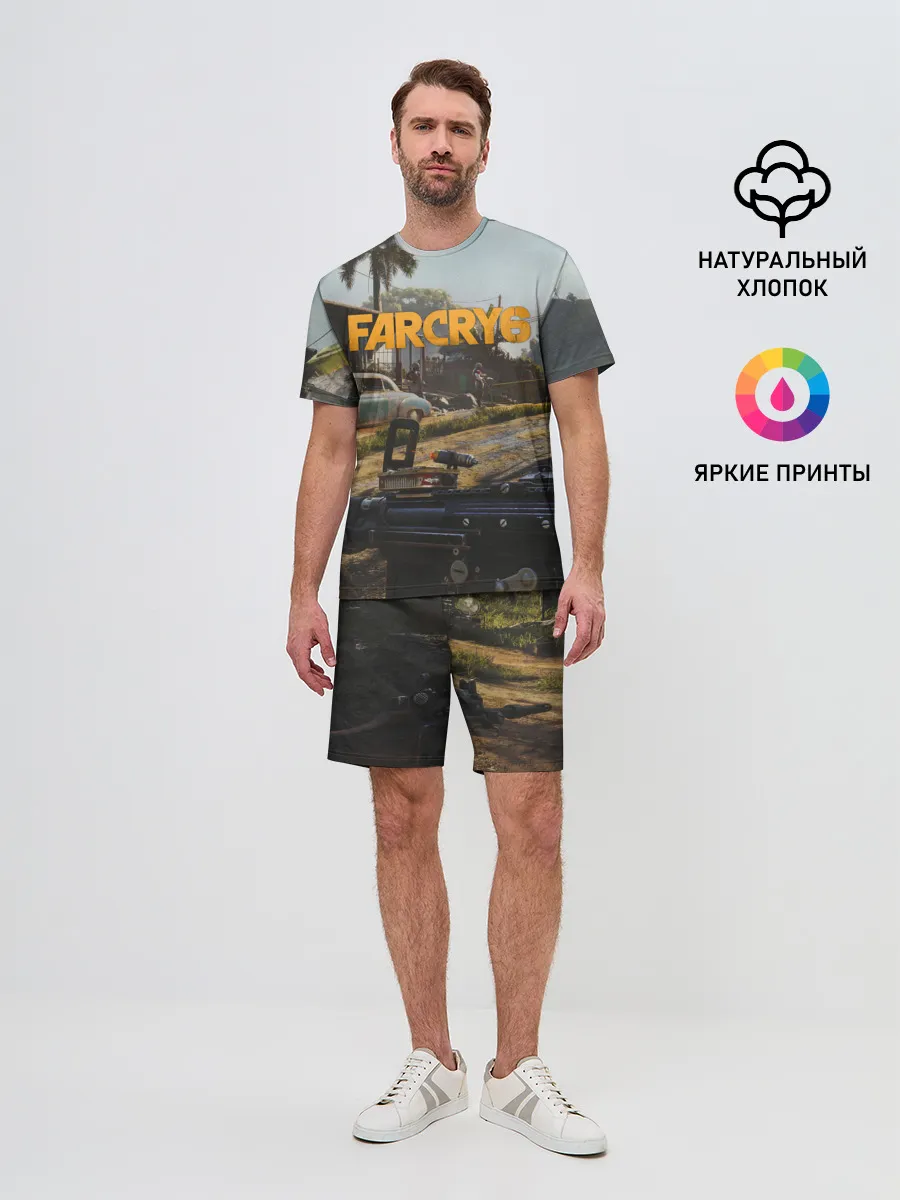 Мужской костюм с шортами / Far Cry 6 game art