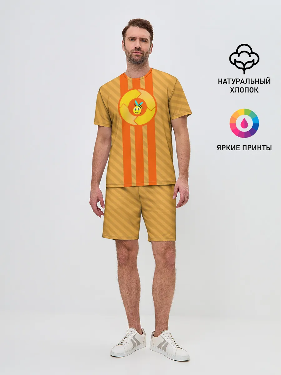 Мужской костюм с шортами / Bee | Пчела