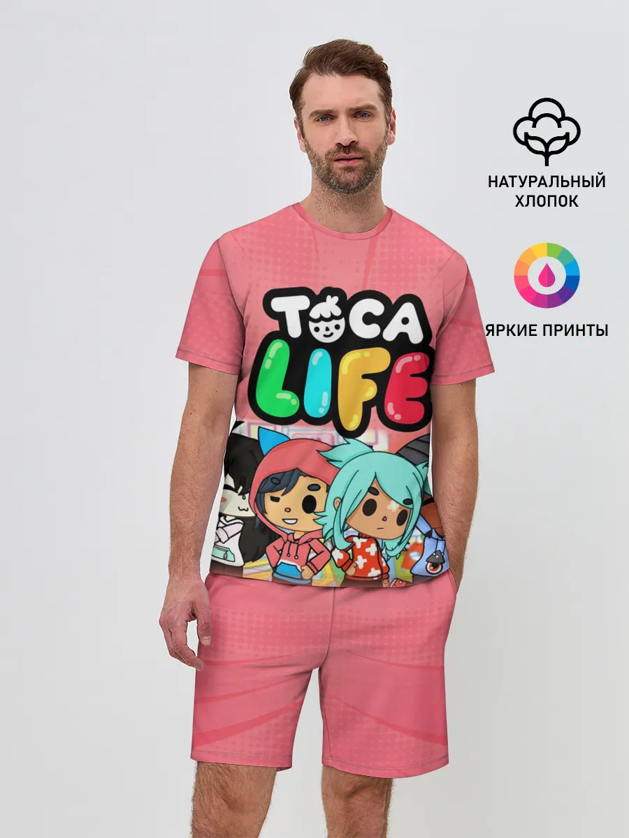 Мужской костюм с шортами / Toca Boca | Тока бока персонажи игры