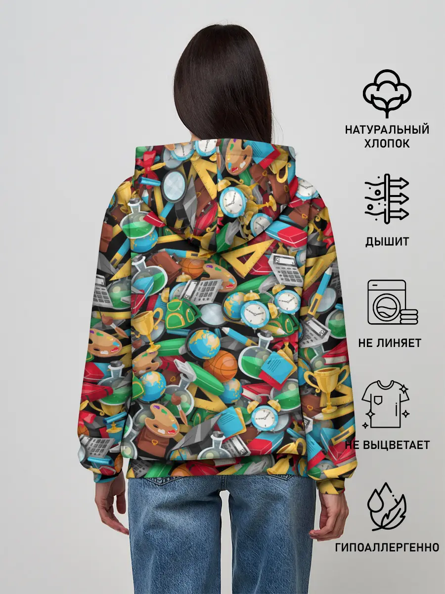 Женское худи / Снова в школу