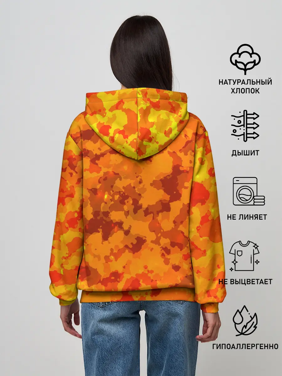 Женское худи / CS GO FIRE | КС ГО