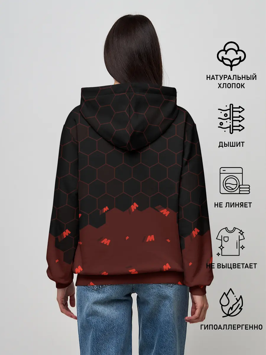 Женское худи / БМВ Performance - Соты