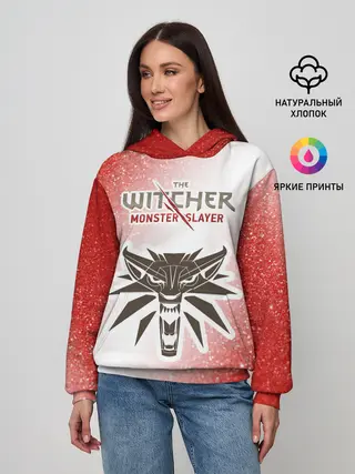 Женское худи / The Witcher Monster Slayer - Noise
