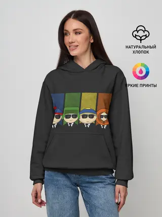 Женское худи / South park FBI