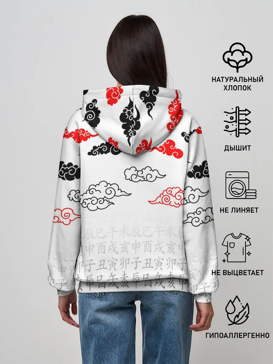 Женское худи / ДОРОРО / DORORO / ХЯККИМАРУ