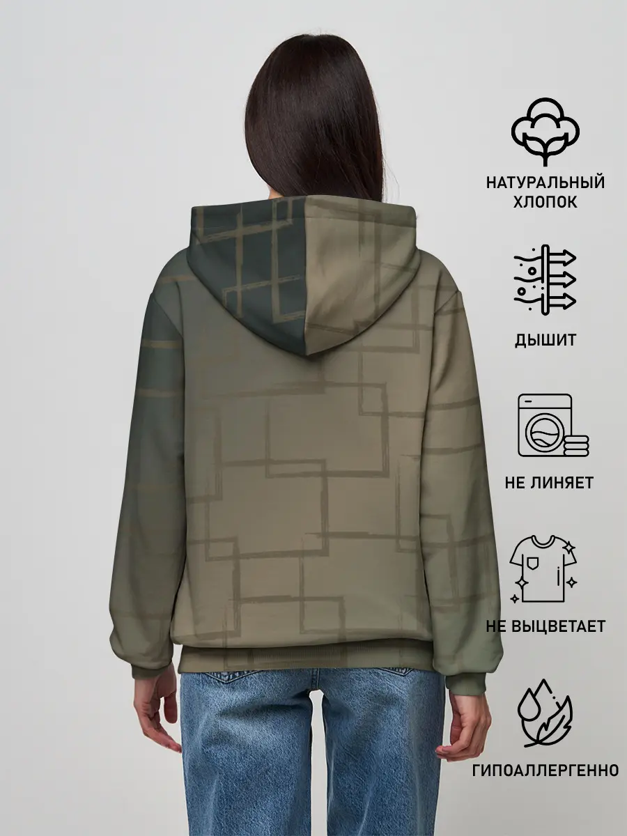 Женское худи / Амели. Малина